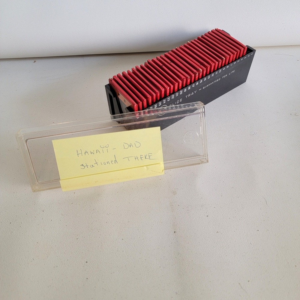 Vintage 1950s 1960s Hawaii‎ 35mm Slides Lot Military Stationed Travel History